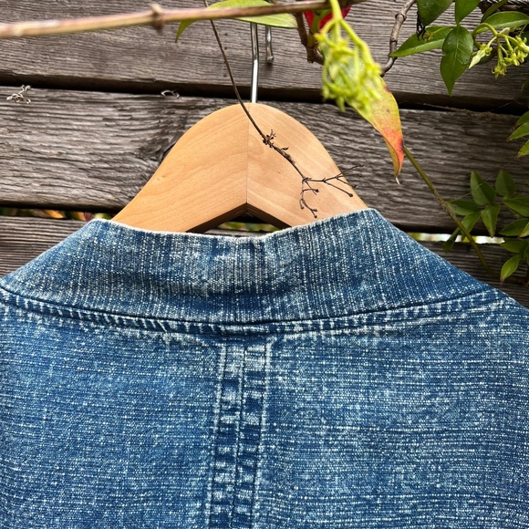 Denim Kimono Style Jacket - One Size - Picture 5 of 5